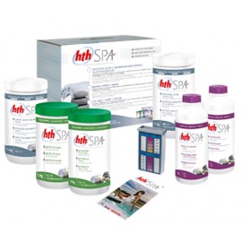 Kit complet de traitement HTH Spa à l'oxygène actif