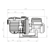 Pompe de filtration Intelliflo Sta-Rite SW 5P6R VSD 2