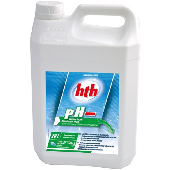 Correcteur ph moins liquide HTH 15%