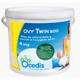 OVY' Twin 500 Ocedis - Désinfectant enrichi à l'oxygène actif