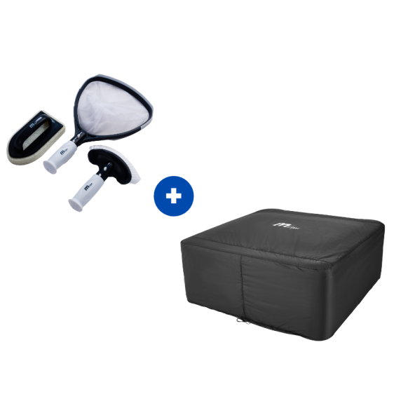 Pack couverture isolante MSpa OSLO + Kit accessoires d'entretien MSpa
