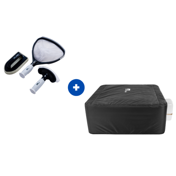 Pack couverture isolante MSpa OSLO + Kit accessoires d'entretien MSpa