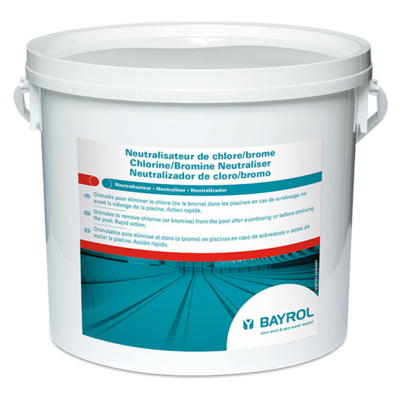 Traitement piscine Bayrol Neutralisateur chlore/brome action rapide