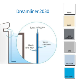 Liner APF DREAMLINER 2030 vernis 2 faces 75/100ème