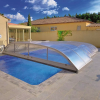 Abri bas télescopique Abriwell Astralpool pour piscine