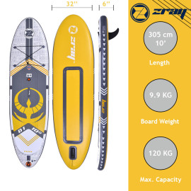 Paddle gonflable Zray Dual D1 10'