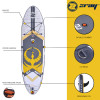 Paddle gonflable Zray Dual D1 10'