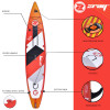 Paddle gonflable Zray SUP Rapid 12'6'' - Collection 2020