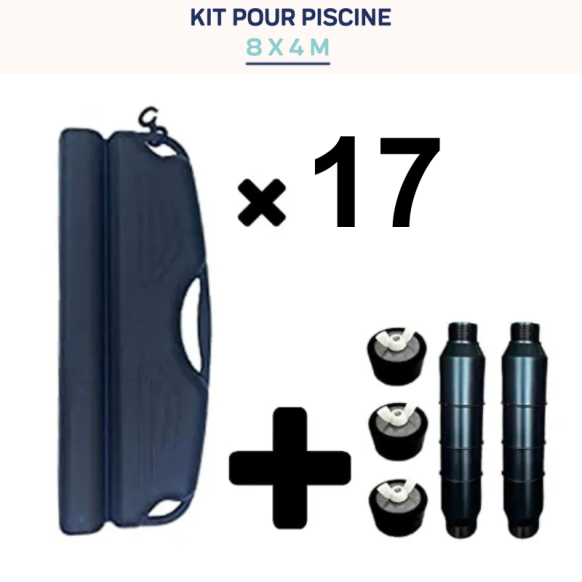 Pack accessoires d'hivernage pour piscine 8 x 4 m