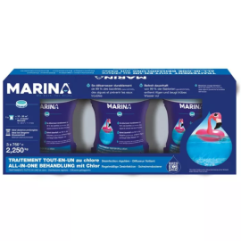 Traitement complet Marina - Petit diffuseur flottant multi-actions