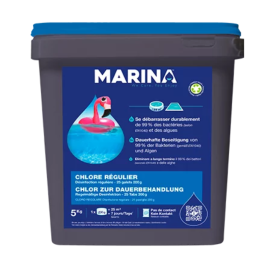 Chlore régulier Marina - Galets de 200g