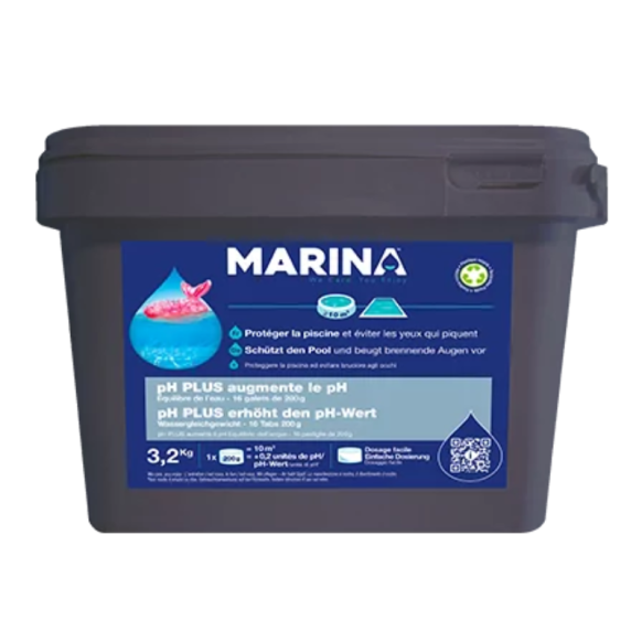 pH Plus Marina galets 200g - 3,2 kg