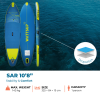 Paddle gonflable WattSup Sar 10'8"