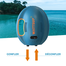 Pompe de gonflage rechargeable WattSup Swift+ pour SUP/Kayak