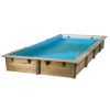 Piscine bois rectangulaire Ubbink Azura 300 x 430 x H 126 cm