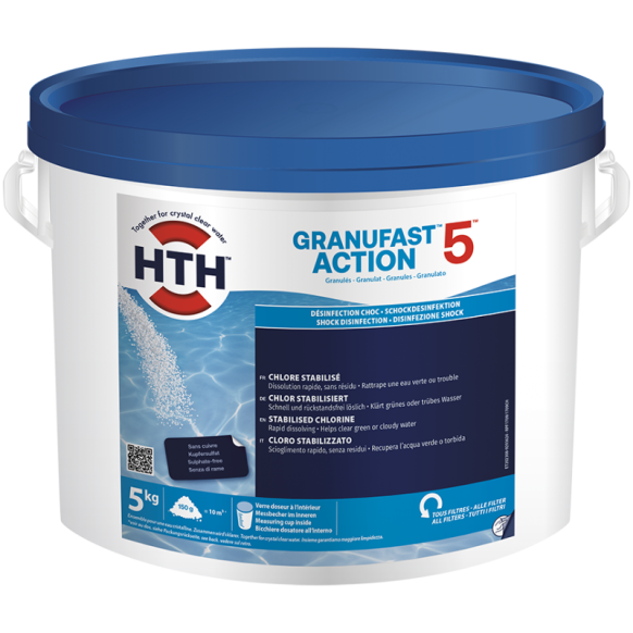 Chlore choc non stabilisé GRANUFAST HTH