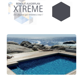 Liner PVC armé uni Alkorplan Xtreme 