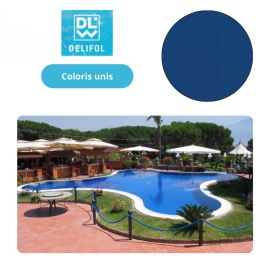 Liner PVC armé 150/100e uni type NG Delifol