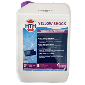 Anti-algues piscine hth YELLOW Shock liquide - 3 litres