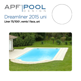 Liner uni APF DREAMLINER 2015 verni 1 face 75/100ème