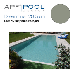 Liner uni APF DREAMLINER 2015 verni 1 face 75/100ème