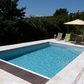 Couverture automatique immergée APF Pool Success moteur dans l'axe