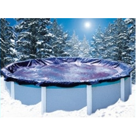 Bâche d'hivernage piscine hors sol Ronde - 140 g/m²