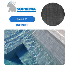 Liner PVC armé SOPREMAPOOL 3D 180/100e