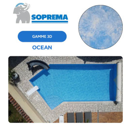 Liner PVC armé SOPREMAPOOL 3D 180/100e
