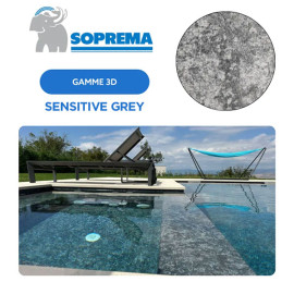 Liner PVC armé SOPREMAPOOL 3D 180/100e