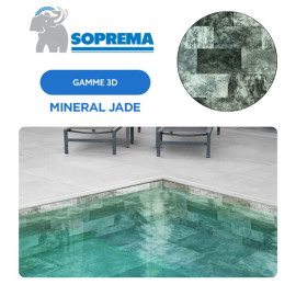 Liner PVC armé SOPREMAPOOL 3D 180/100e