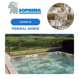Liner PVC armé SOPREMAPOOL 3D 180/100e