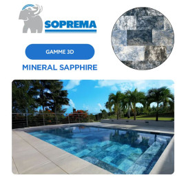 Liner PVC armé SOPREMAPOOL 3D 180/100e
