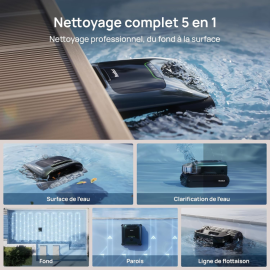 Robot de piscine sans fil Beatbot - Aquasense 2 Pro