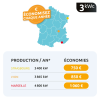Kit Photovoltaïque ApolloHub pour piscine - 3 kWc