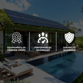 Kit Photovoltaïque ApolloHub pour piscine - 3 kWc