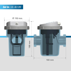 Électrolyseur de sel Poolex Sel-In