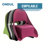 Fauteil ONDULE Hémisphère Editions
