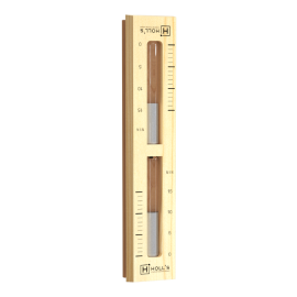 Sablier Holl's en pin pour sauna