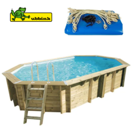 Bâche d'hivernage et de sécurité Ubbink 550g - Azura 400 x 610