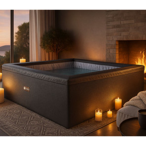 Spa Netspa Idaho 6 places – Semi-rigide, Chauffage intégré & Bulles relaxantes