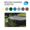 Bâche à barres WL hors-sol