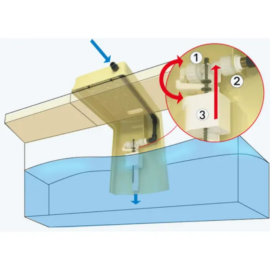 Régul’Eau pour alarme de piscine