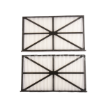 Jeu de 2 éléments filtrants