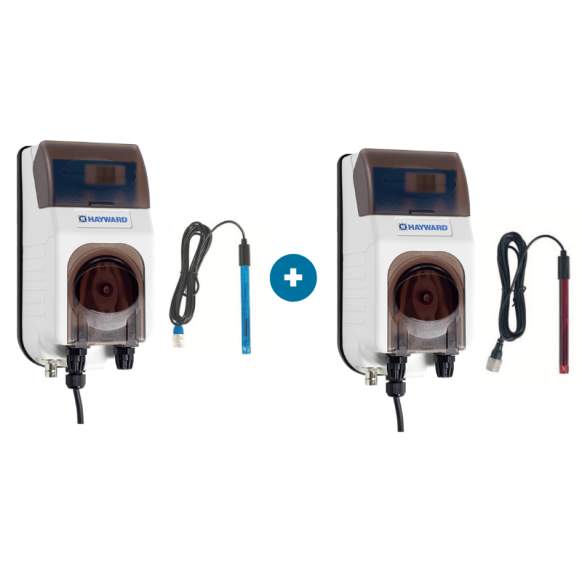Pack pompe doseuse de régulation Hayward Pool pH et Pool Rx