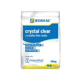 Média filtrant en cristaux de verre Zodiac Crystal Clear