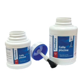 Colle bleue pour PVC souple Flowdians