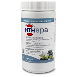 HTH SPA Brome pastilles désinfection spa régulière 1 kg
