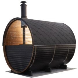 Sauna vapeur d'extérieur Holl's Onyxia Barrel