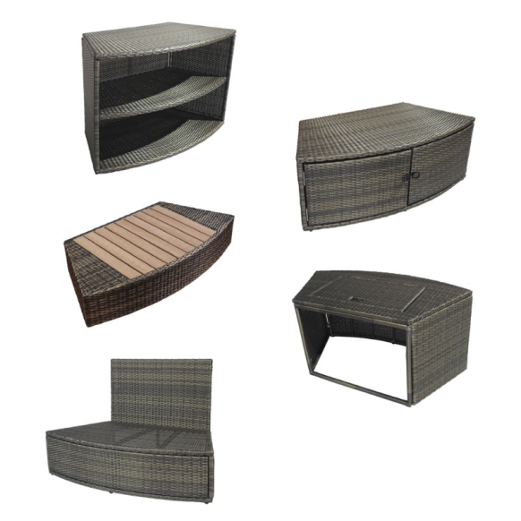 Mobilier spa Netspa Octopus